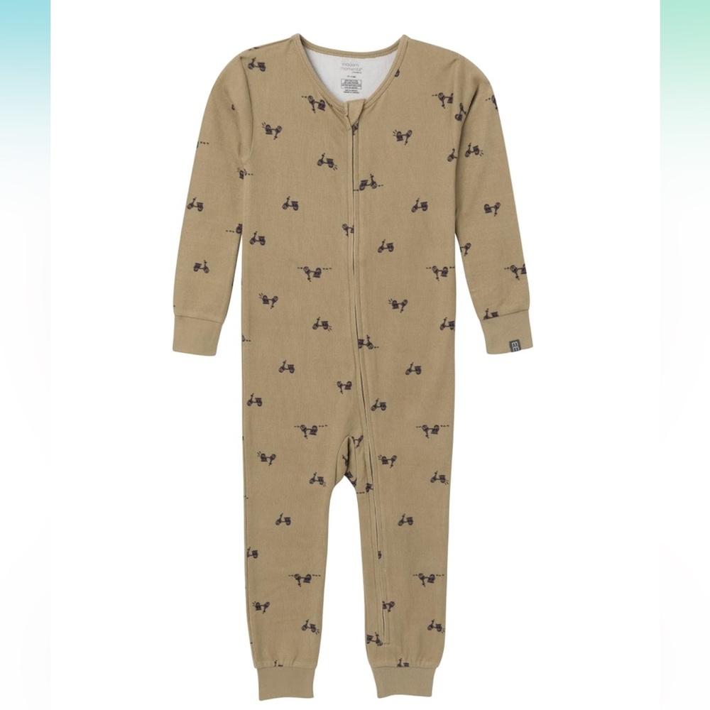 Modern Moments by Gerber Baby and Toddler Hacci Footless Pajamas